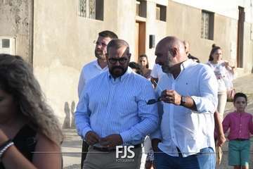 Romería popular, procesión y misa en El Caracol en la despedida de sus fiestas/TA y Francisco Javier Santana.